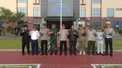 Tingkatkan Sinergitas TNI Polri, Pasi OPS Kodim 0906/Kkr Hadiri Apel Operasi Patuh