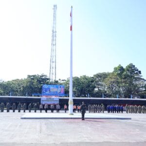 Kadispotdirga Lanud Sultan Hasanuddin Hadiri Pembukaan TMMD ke-125 di Kabupaten Maros Kadispotdirga Lanud Sultan Hasanuddin Hadiri Pembukaan TMMD ke-125 di Kabupaten Maros