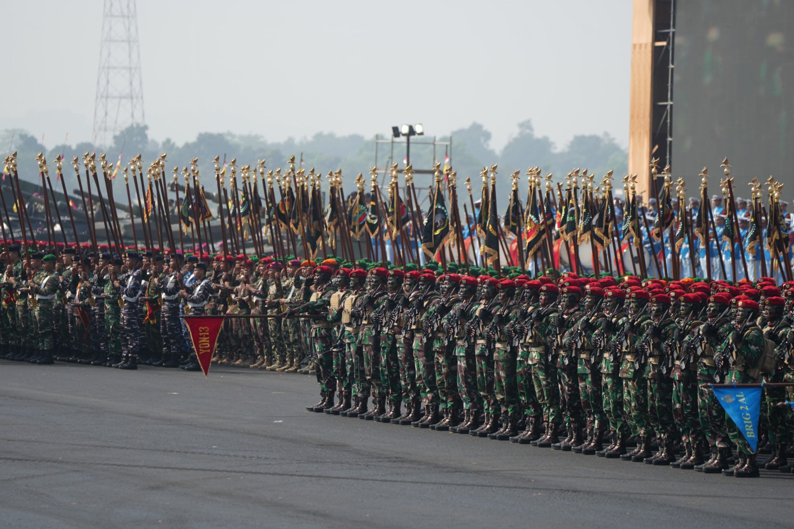 Panglima TNI Tinjau Kesiapan Upacara Gelar Pasukan Operasional dan Kehormatan Militer di Batujajar