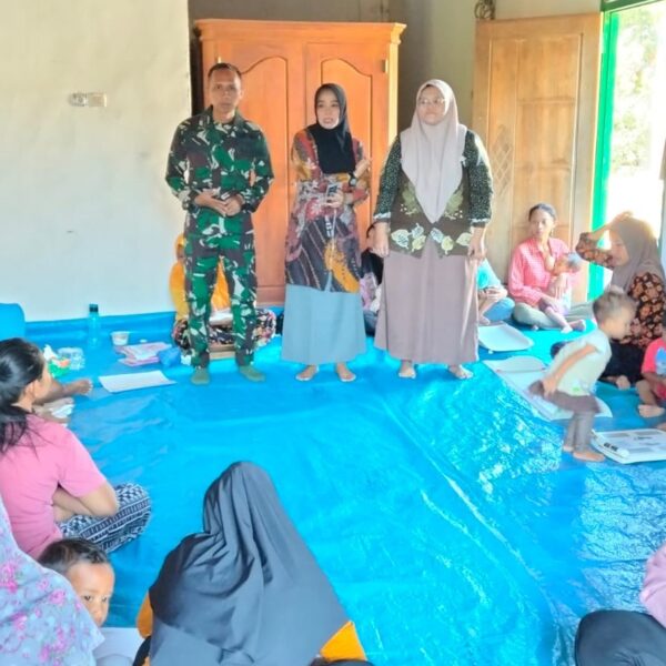 TMMD 125 Bojonegoro, Kolaborasi Bersama Turunkan Angka Stunting