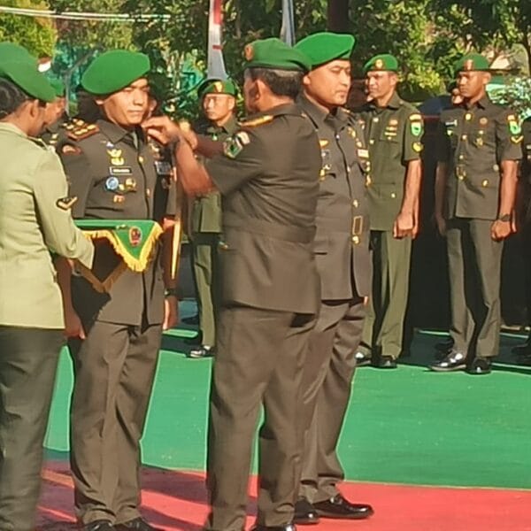 Letkol Inf Renaldi Resmi Jabat Dandim 1802/Sorong