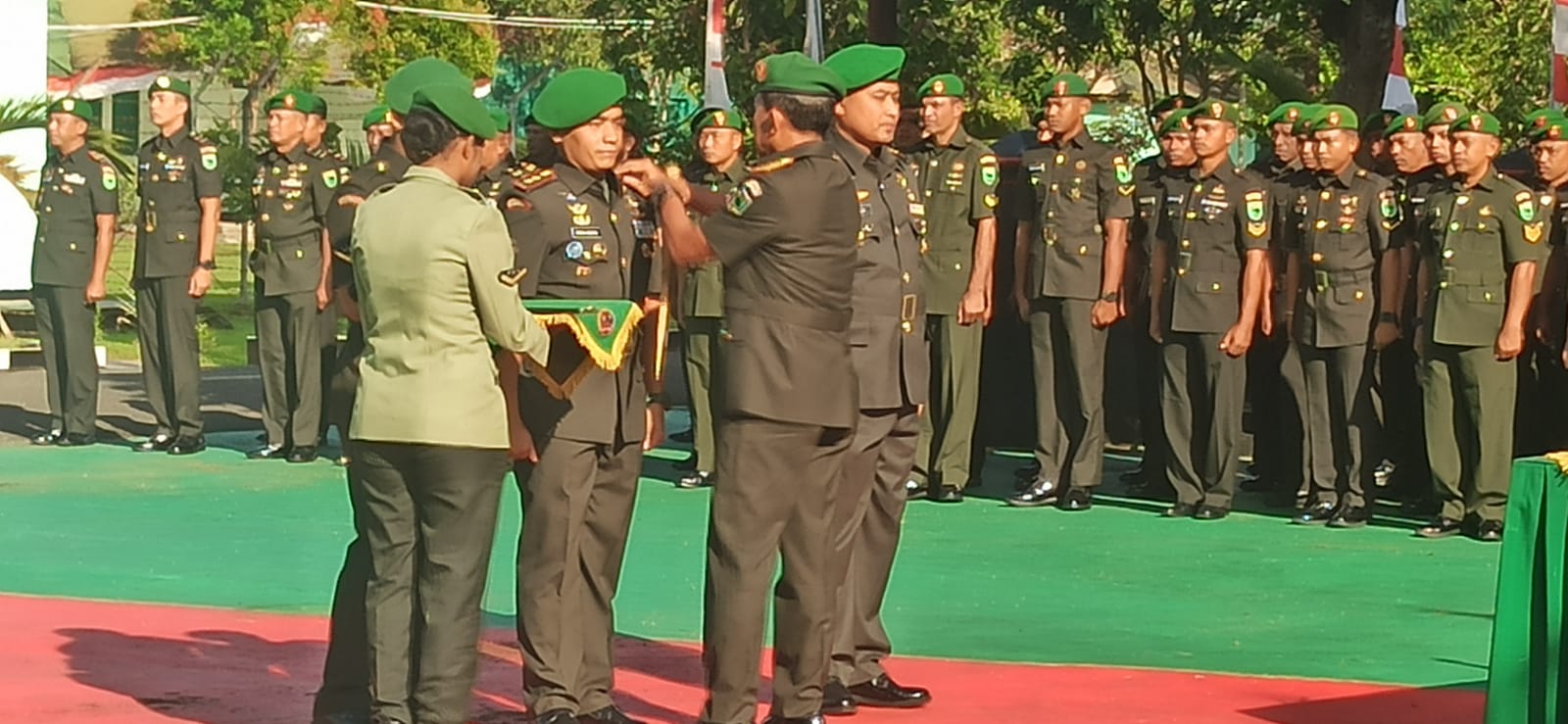 Letkol Inf Renaldi Resmi Jabat Dandim 1802/Sorong