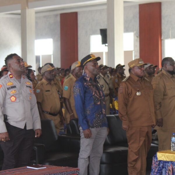 Kapolres Maybrat Hadiri Rapat Pemerintah Daerah Bersama TNI-Polri dan Para Tokoh Dukung HUT RI ke-80 Serta Program Strategis Nasional