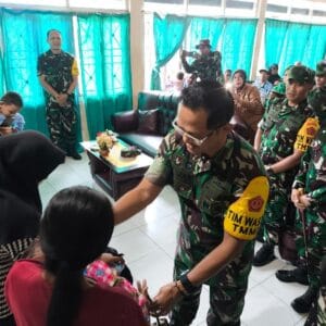 Tim Wasev Tinjau TMMD 125 Kodim 1506/Namlea Kabupaten Buru Selatan Tim Wasev Tinjau TMMD 125 Kodim 1506/Namlea Kabupaten Buru Selatan