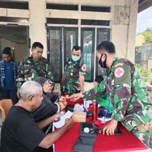 Tulus Ikhlas..!! Pemeriksaan Kesehatan, Pengobatan Massal oleh Satgas TMMD 125 Kodim 1506/Namlea Tulus Ikhlas..!! Pemeriksaan Kesehatan, Pengobatan Massal oleh Satgas TMMD 125 Kodim 1506/Namlea
