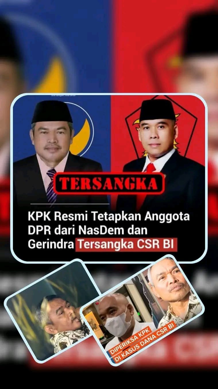 Dari CSR ke Cuan Pribadi, Dua Legislator Dijerat KPK