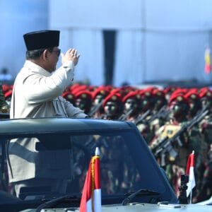 Panglima TNI Dampingi Presiden RI Prabowo Subianto Pada Upacara Gelar Pasukan Operasional dan Kehormatan Militer Panglima TNI Dampingi Presiden RI Prabowo Subianto Pada Upacara Gelar Pasukan Operasional dan Kehormatan Militer