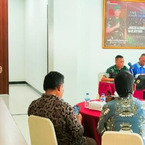 Kodim Bojonegoro Gelar Rakor Kesiapan Penutupan TMMD 125 di Desa Soko Temayang