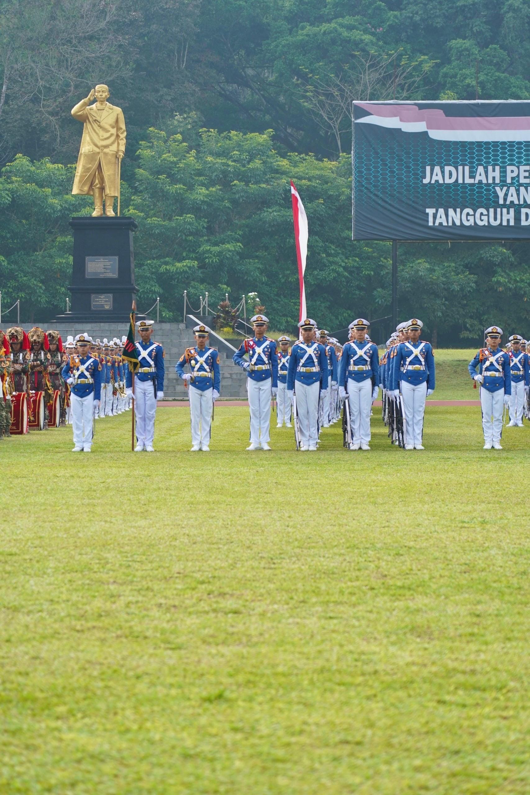 Upacara Peringatan HUT ke-80 Kemerdekaan RI di Akademi Militer