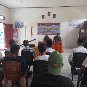 Satgas TMMD Kodim 1506/Namlea Melaksanakan Kegiatan Sosialisasi Tentang Keamanan dan Ketertiban Masyarakat (Kamtibmas) di Desa Hote Satgas TMMD Kodim 1506/Namlea Melaksanakan Kegiatan Sosialisasi Tentang Keamanan dan Ketertiban Masyarakat (Kamtibmas) di Desa Hote