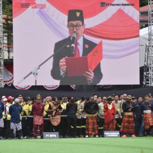Dandim 1710/Mimika Laksanakan Upacara Peringatan HUT Ke-80 Republik Indonesia di Tembagapura Dandim 1710/Mimika Laksanakan Upacara Peringatan HUT Ke-80 Republik Indonesia di Tembagapura