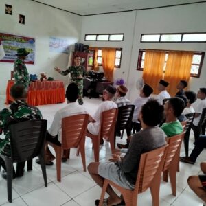 Satgas TMMD Kodim 1506/Namlea Gelar Sosialisasi Masyarakat Tanggap Bencana Satgas TMMD Kodim 1506/Namlea Gelar Sosialisasi Masyarakat Tanggap Bencana