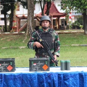 Danyonif 2 Marinir Pimpin Apel Pemeriksaan Kesiapan Operasi Latihan Bersama Gabungan Super Garuda Shield TA 2025