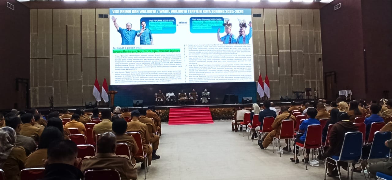 RPJMD Kota Sorong 2025–2029 Dimulai: Fokus Pendidikan Gratis dan Penanggulangan Kemiskinan