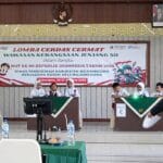 Semarak HUT RI ke- 80, Dinas Pendidikan dan Kodim Bojonegoro Gelar LCC Wawasan Kebangsaan