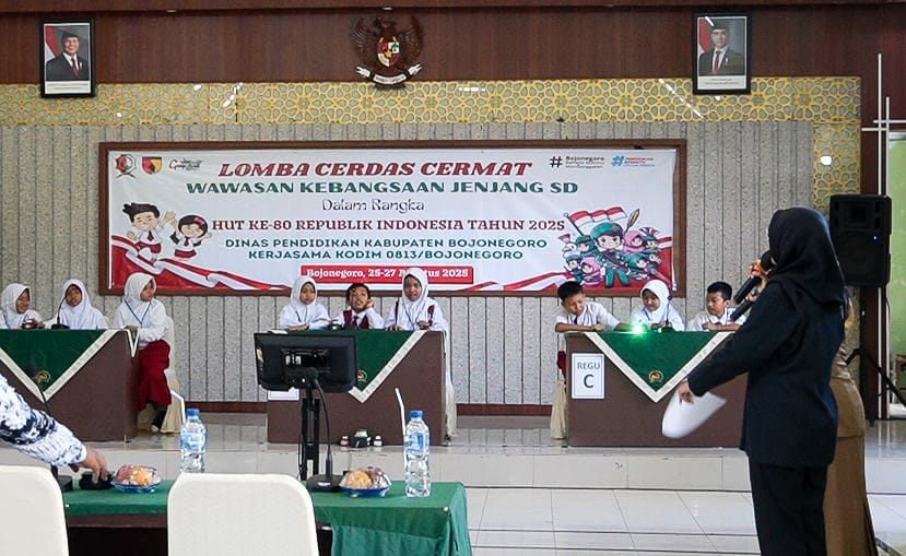 Semarak HUT RI ke- 80, Dinas Pendidikan dan Kodim Bojonegoro Gelar LCC Wawasan Kebangsaan Semarak HUT RI ke- 80, Dinas Pendidikan dan Kodim Bojonegoro Gelar LCC Wawasan Kebangsaan