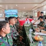 Kodim 1710/Mimika Terima Kunjungan Tim Dalproggar TNI AD Tahap II Tahun 2025