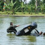 Small Boat Training Ambil Bagian Dalam Operasi Amfibi di Super Garuda Shield 2025