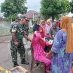 Koramil 1505-04/Oba Bekerjasama Dengan PKM payahe Gelar Pengobatan Gratis