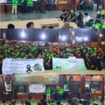 Keluarga Besar Driver ojek online (ojol) Kabupaten Banjarnegara Menggelar aksi Do’a Barsama