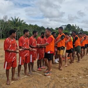 Satgas Yonif 126 dan Warga Distrik Ninati Rayakan HUT RI ke-80 dengan Semarak Lomba Sepak Bola dan Voli Satgas Yonif 126 dan Warga Distrik Ninati Rayakan HUT RI ke-80 dengan Semarak Lomba Sepak Bola dan Voli