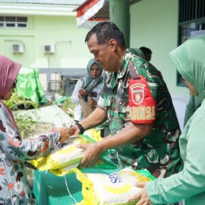 Kodim 0906/Kutai Kartanegara Gelar Gerakan Pangan Murah