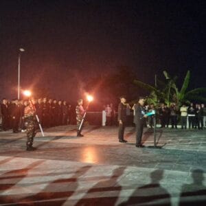 Dandim Kukar Pimpin AKRS Dalam Peringati HUT RI ke-80