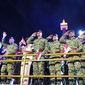 Panglima TNI Hadiri Pesta Rakyat dan Karnaval Bersatu HUT Kemerdekaan RI Ke-80 di Monas Panglima TNI Hadiri Pesta Rakyat dan Karnaval Bersatu HUT Kemerdekaan RI Ke-80 di Monas