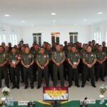 Kodim 0906/Kkr Sambut Kunjungan Staf Direktur Pusat Informasi Teritorial Pusterad