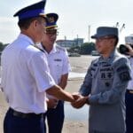 Bakamla RI Lepas Kepulangan Vietnam Coast Guard