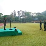 Inspektur Akmil Pimpin Upacara Bendera Awal September