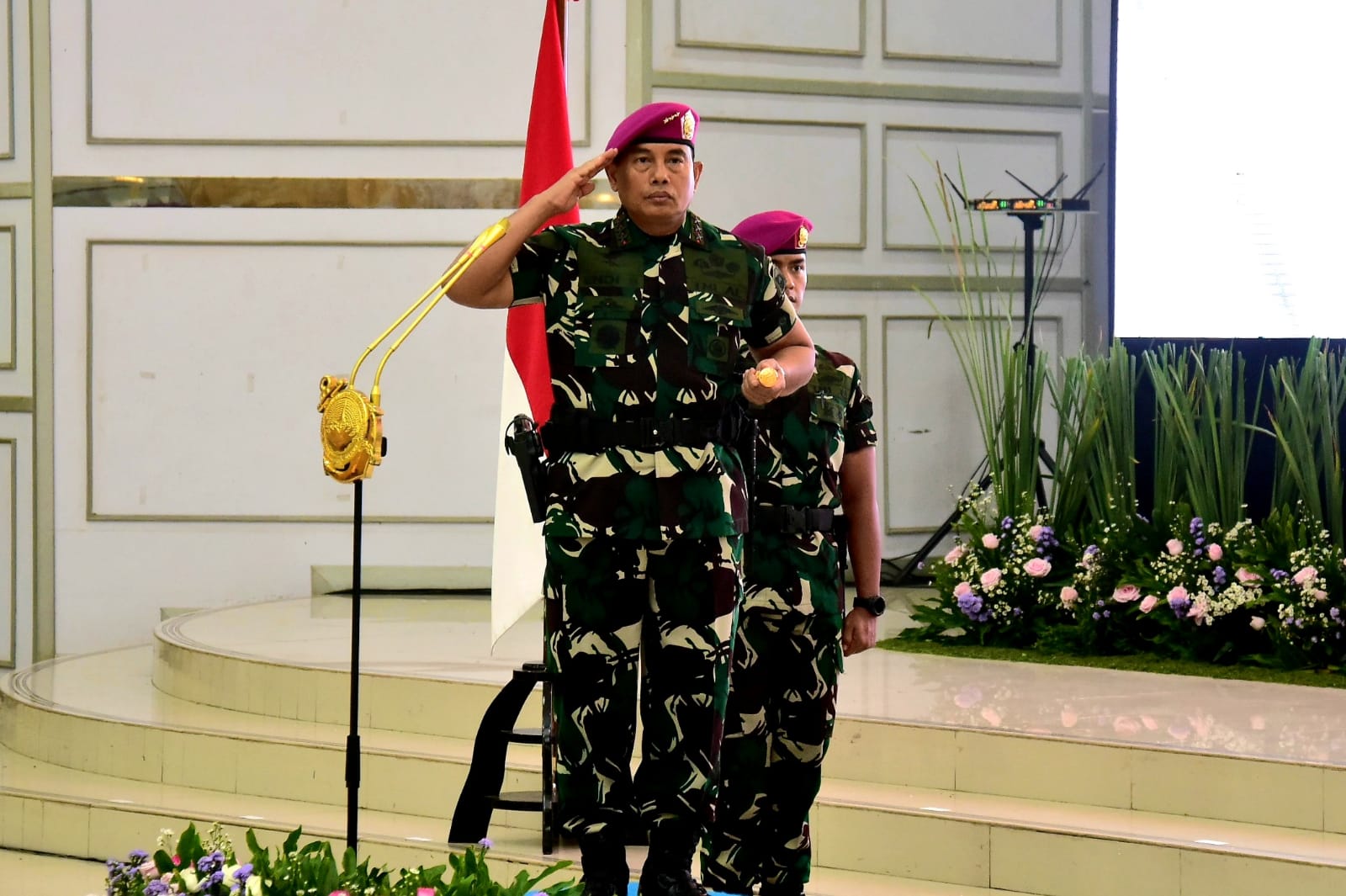 9 Pati Marinir Resmi Duduki Jabatan Utama di Mako Kormar