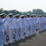 Penuh Khidmat, Danyonif 2 Marinir Beserta Prajurit Ikuti Upacara Hari Ulang Tahun TNI AL