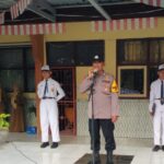 Police Go To School, Kanit Binmas Polsek Widang Jadi Irup Upacara Hari Senin