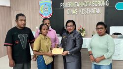 Dinkes Kota Sorong Bantu Bayi Hidrosefalus Rujukan ke Manado
