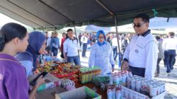 Koarmada III Hadiri Pasar Murah Peringatan HUT ke-80 TNI di Kota Sorong