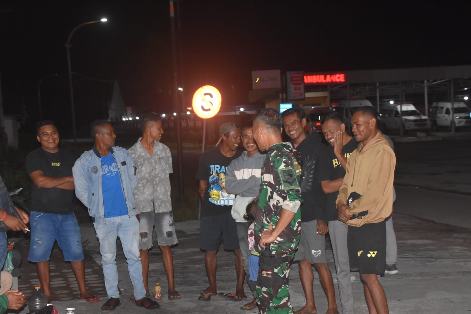 Malam Ini, Kodim 1710/Mimika Kembali Melaksanakan Patroli Cipta Kondisi Guna Menjaga Situasi Kamtibmas Tetap Kondusif