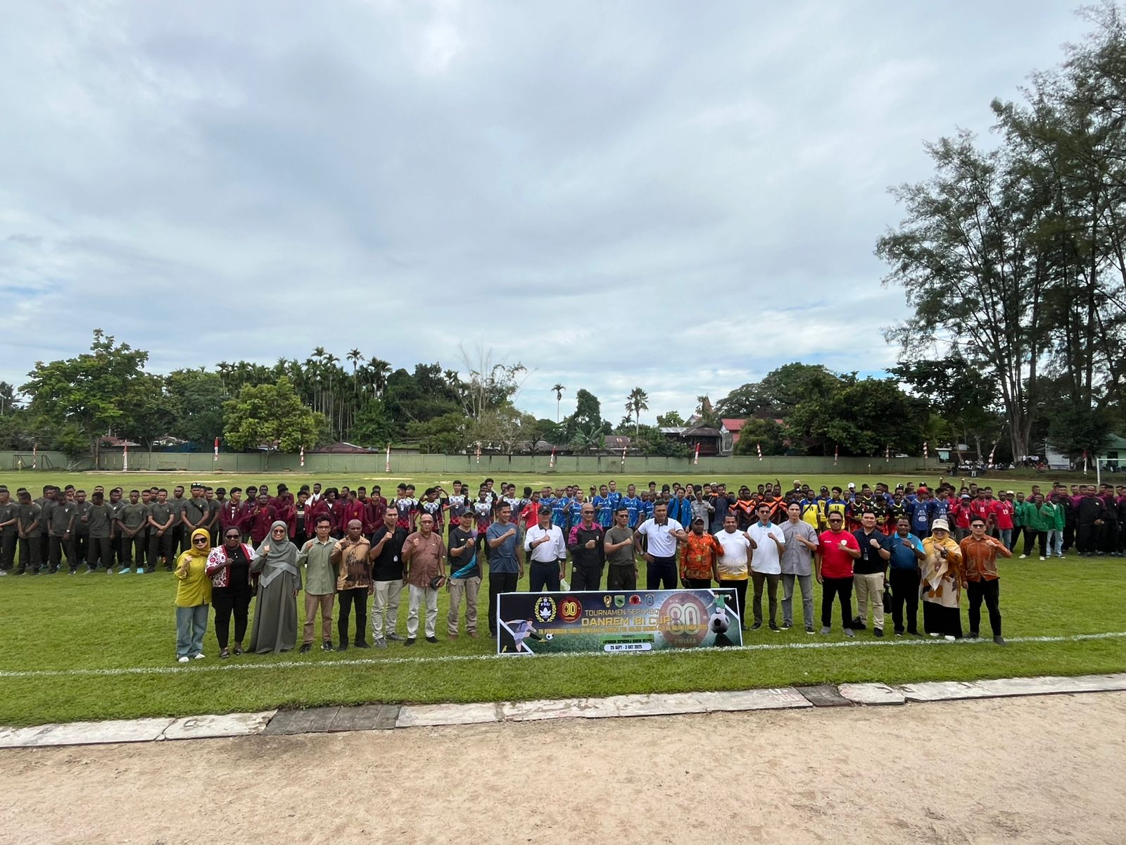 Danrem Cup 2025 Resmi Dibuka: 14 Kampus di Papua Barat Daya Bertanding Rayakan HUT ke-80 TNI Danrem Cup 2025 Resmi Dibuka: 14 Kampus di Papua Barat Daya Bertanding Rayakan HUT ke-80 TNI