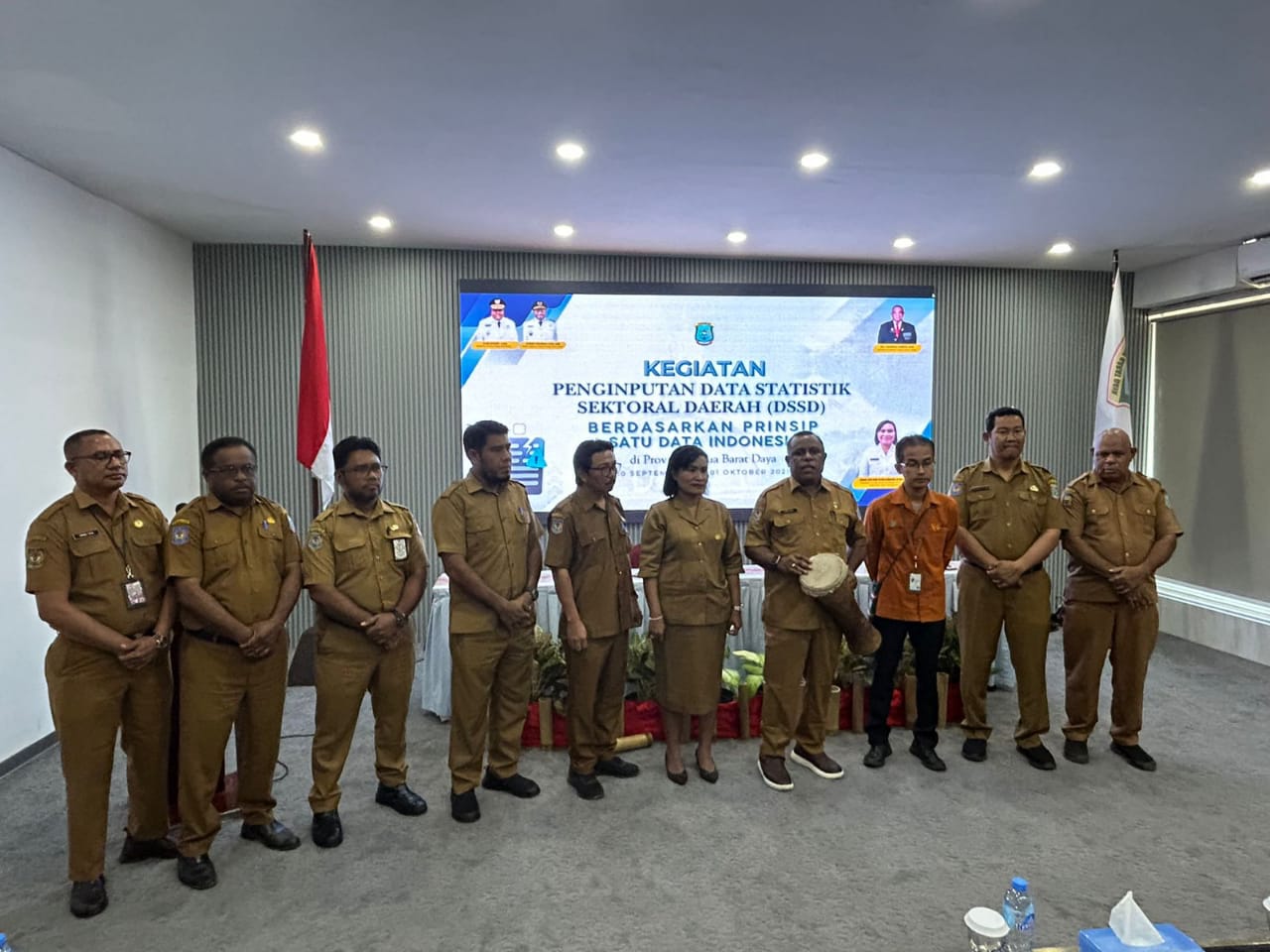 Pemprov Papua Barat Daya Gelar Kegiatan Penginputan Data Statistik Sektoral Berbasis Satu Data Indonesia Pemprov Papua Barat Daya Gelar Kegiatan Penginputan Data Statistik Sektoral Berbasis Satu Data Indonesia