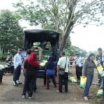 Lanud Sultan Hasanuddin Gelar Gerakan Pangan Murah di Car Free Day, Sediakan 3 Ton Beras SPHP Bulog