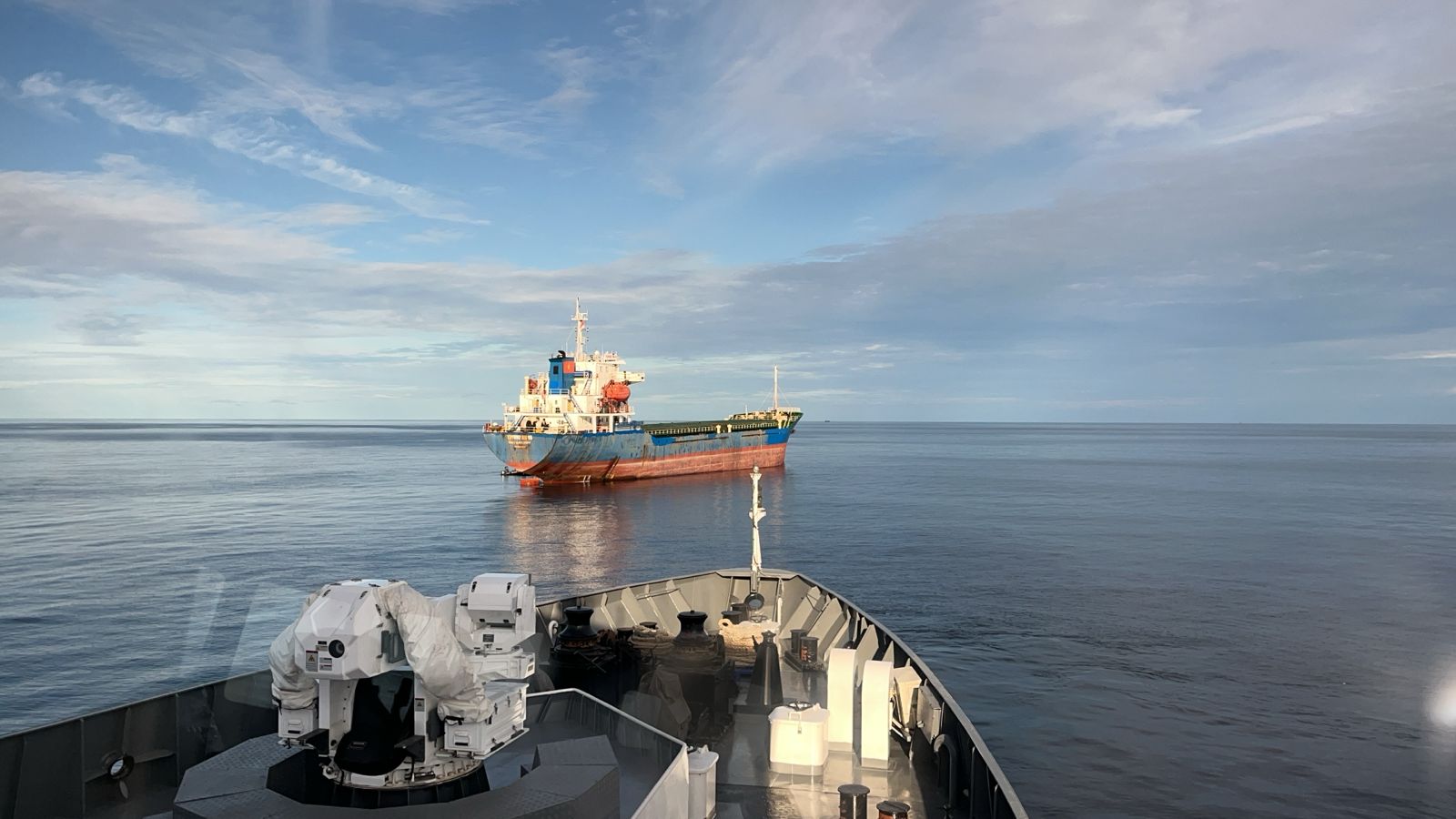 Bakamla RI Periksa Kapal Asing Asal Vietnam di Selat Malaka