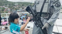 KN. Kuda Laut-403 Edukasi Siswa TK Kristen Kalam Kudus Ambon