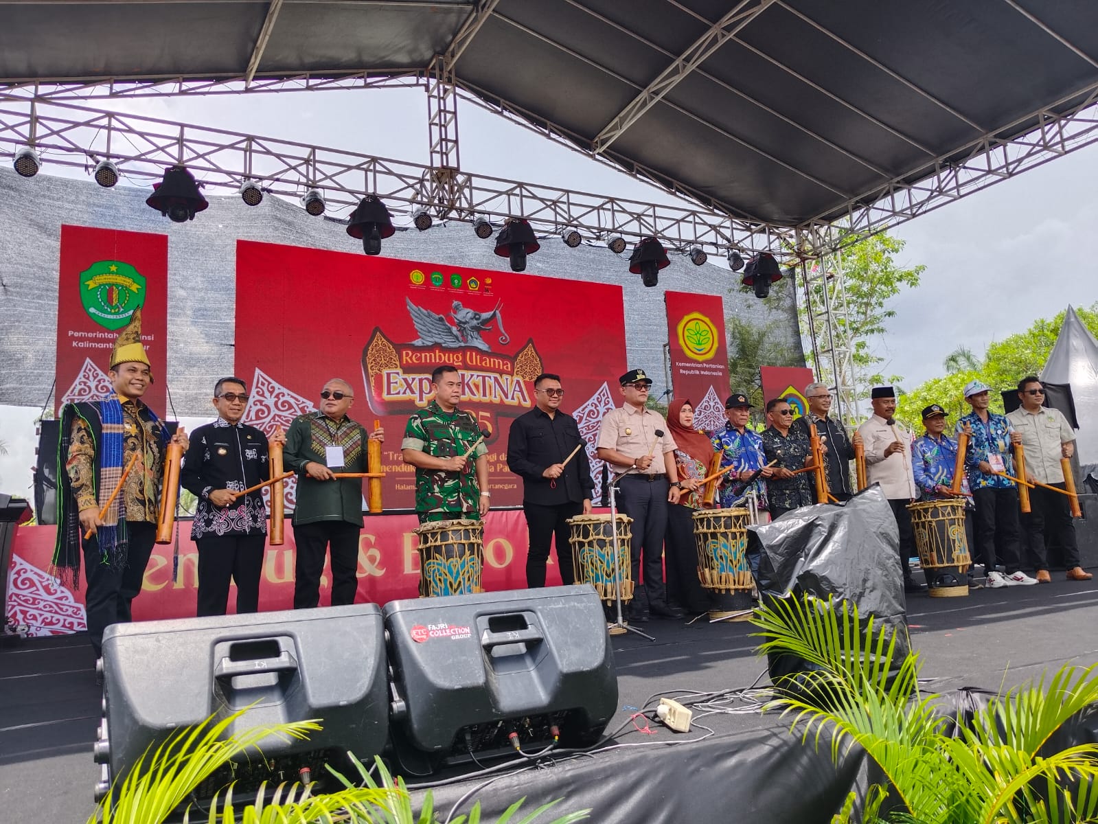 Dandim 0906/Kkr Hadiri Pembukaan Rembug Dan KTNA Agro Expo 2025