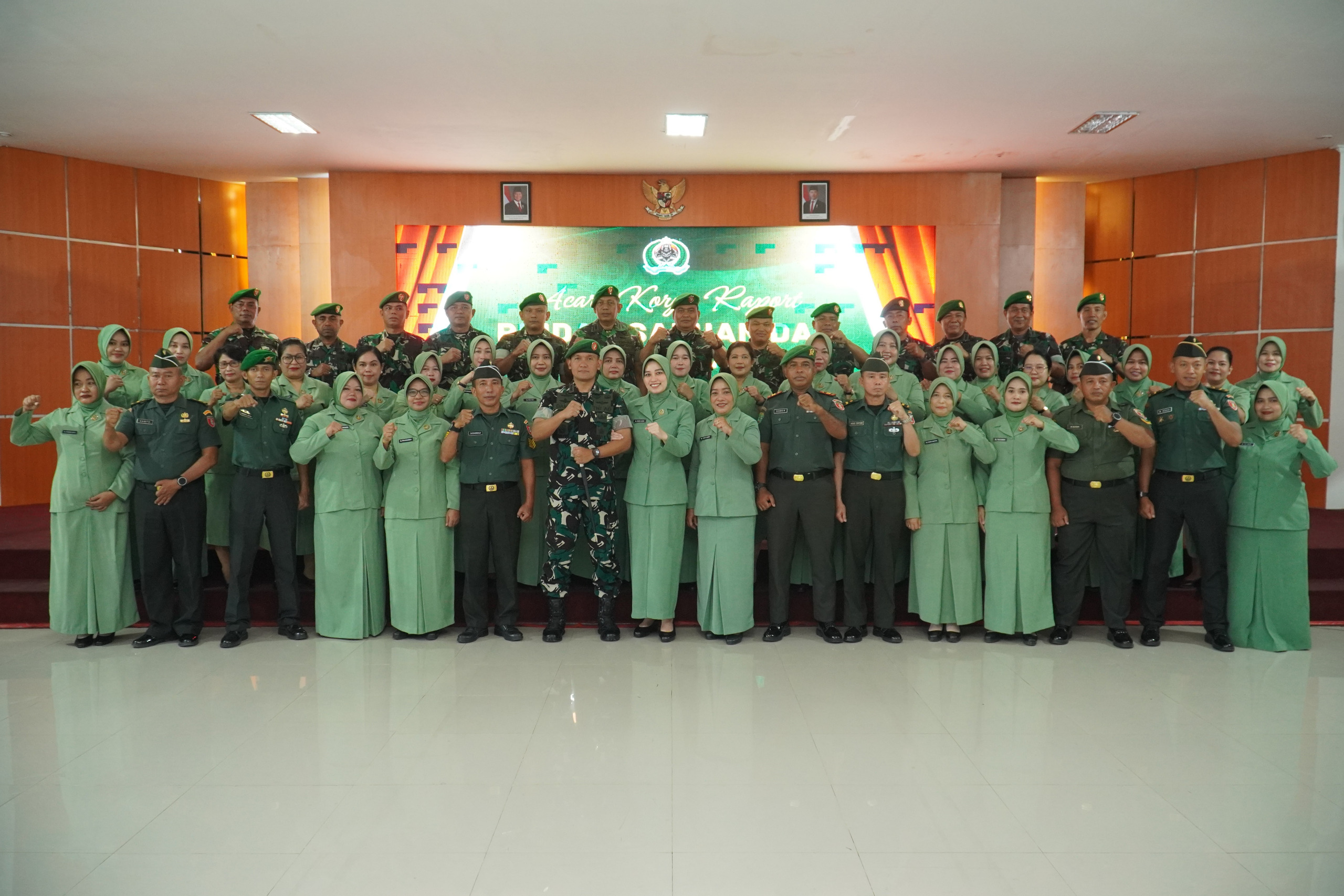 Korps Raport Pindah Satuan dan Purna Bakti, Dandim 0906/Kkr Berikan Apresiasi
