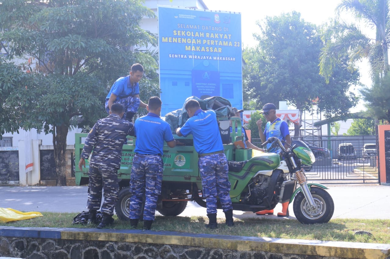 Bakti Teritorial Prima, Sambut HUT ke-80 TNI, Lanud Sultan Hasanuddin Kembali Gelar Karya Bakti Bakti Teritorial Prima, Sambut HUT ke-80 TNI, Lanud Sultan Hasanuddin Kembali Gelar Karya Bakti
