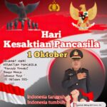 Hari Kesaktian Pancasila, Kapolsek Widang Ajak Masyarakat Amalkan Nilai dan Jaga Persatuan