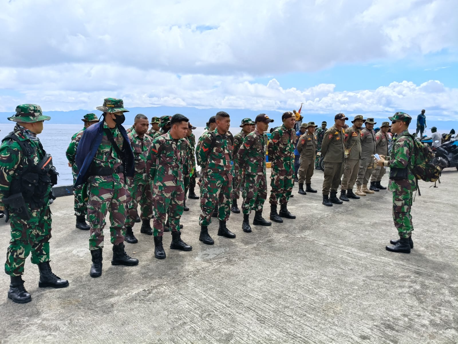Satgas TMMD Kodim 1505/Tidore Bertolak ke Oba Selatan, Awali Misi Pembangunan Desa