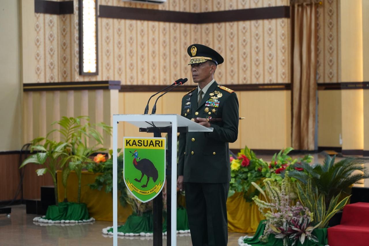 Pangdam Kasuari Pimpin Upacara Hari Kesaktian Pancasila: Menguatkan Semangat Persatuan dari Bumi Kasuari