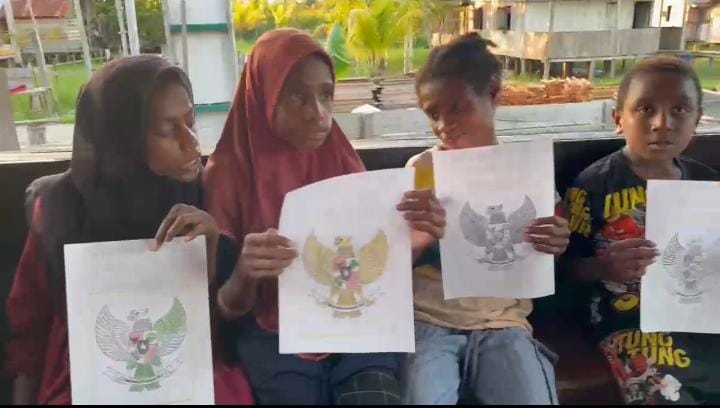 Hari Kesaktian Pancasila, Satgas Yonif 410/Alugoro Gelar Lomba Mewarnai Hari Kesaktian Pancasila, Satgas Yonif 410/Alugoro Gelar Lomba Mewarnai