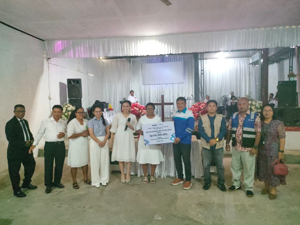 PT PELNI Berikan Bantuan Rp 100 Juta untuk Pembangunan GPdI Ekklesia Ministry Sorong PT PELNI Berikan Bantuan Rp 100 Juta untuk Pembangunan GPdI Ekklesia Ministry Sorong